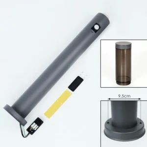 hofstein Sessa Eclairage de chemin Anthracite, 1 lumière, Détecteur de mouvement* Lampes Modernes