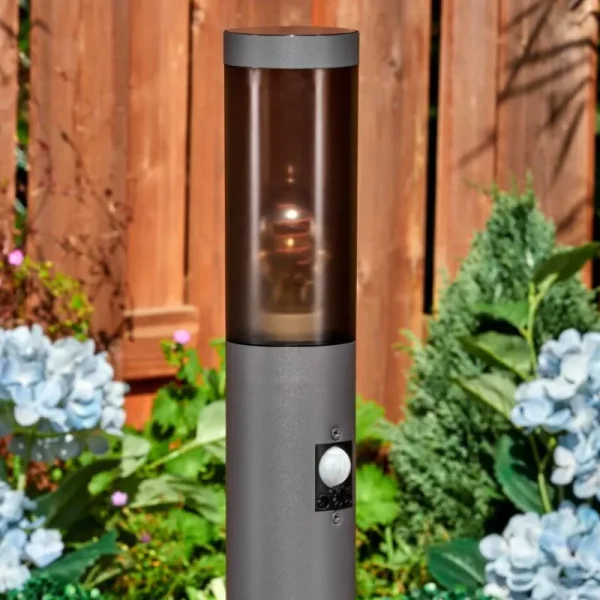 hofstein Sessa Eclairage de chemin Anthracite, 1 lumière, Détecteur de mouvement* Lampes Modernes