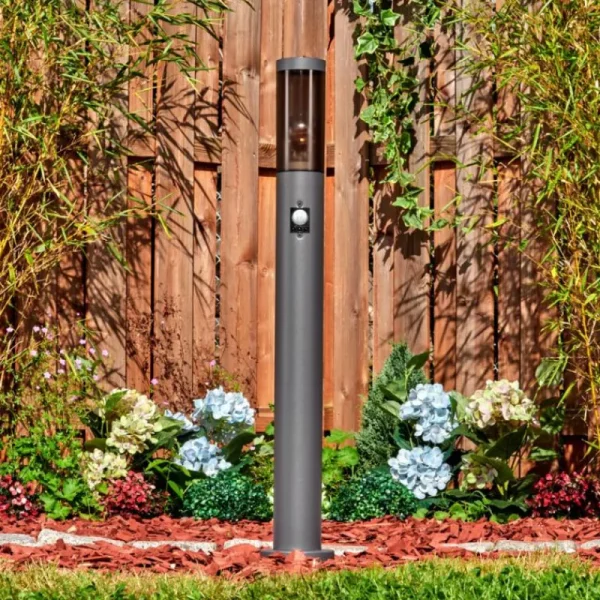hofstein Sessa Eclairage de chemin Anthracite, 1 lumière, Détecteur de mouvement* Lampes Modernes