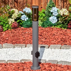 hofstein Sessa Lampe à prise électrique, Eclairage de chemin Anthracite, 1 lumière* Lampes Modernes