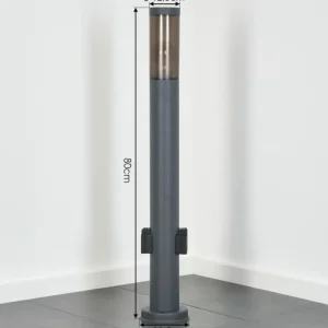 hofstein Sessa Lampe à prise électrique, Eclairage de chemin Anthracite, 1 lumière* Lampes Modernes