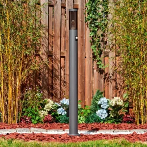 hofstein Sessa Lampe à prise électrique, Eclairage de chemin Anthracite, 1 lumière, Détecteur de mouvement* Lampes Modernes