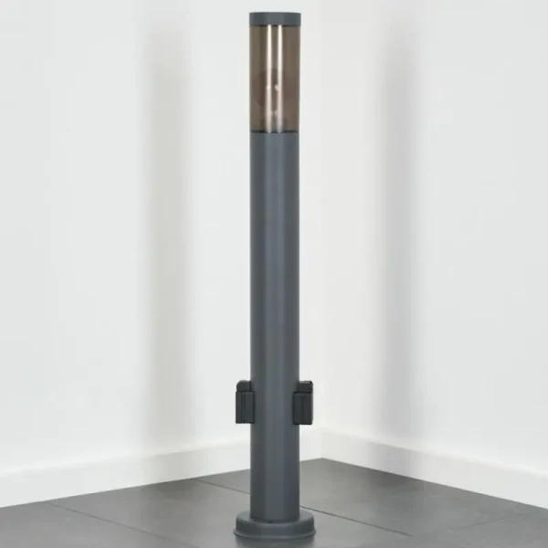 hofstein Sessa Lampe à prise électrique, Eclairage de chemin Anthracite, 1 lumière* Lampes Modernes
