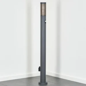 hofstein Sessa Lampe à prise électrique, Eclairage de chemin Anthracite, 1 lumière, Détecteur de mouvement* Lampes Modernes