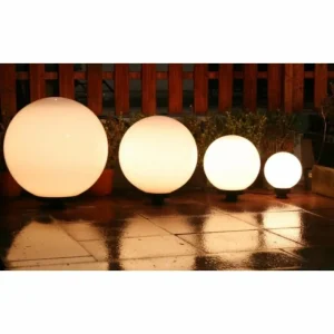 hofstein Set de boules lumineuses 20, 30, 40 et 50 cm Blanc, 4 lumières* Lampes Modernes