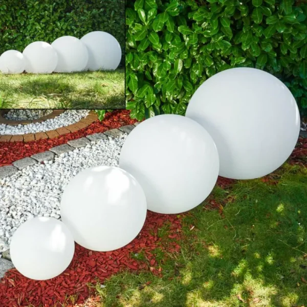 hofstein Set de boules lumineuses Arslev Blanc, 4 lumières* Lampes Modernes