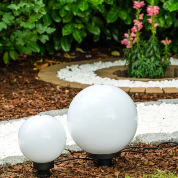 hofstein Set de boules lumineuses Miau Blanc, 2 lumières* Lampes Modernes