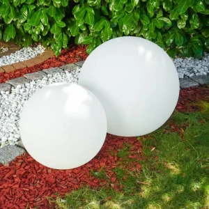 hofstein Set de boules lumineuses Arslev Blanc, 2 lumières* Lampes Modernes