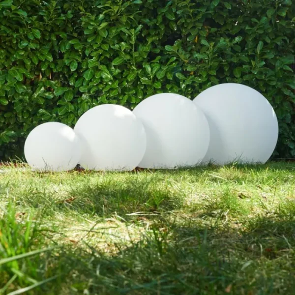 hofstein Set de boules lumineuses Arslev Blanc, 4 lumières* Lampes Modernes
