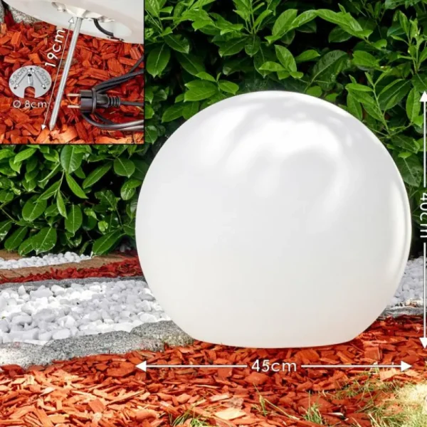 hofstein Set de boules lumineuses Arslev Blanc, 4 lumières* Lampes Modernes