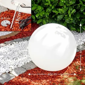 hofstein Set de boules lumineuses Arslev Blanc, 4 lumières* Lampes Modernes