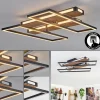 hofstein Sigersvik Plafonnier LED Écru, Noir, 1 lumière* Lampes Modernes