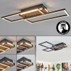 hofstein Sigersvik Plafonnier LED Écru, Noir, 1 lumière* Lampes Modernes