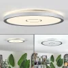 hofstein Simonstorp Plafonnier, Panel LED Argenté, Blanc, 1 lumière* Lampes Modernes