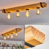 hofstein Skads Plafonnier Écru, Noir, 4 lumières* Lampes Modernes