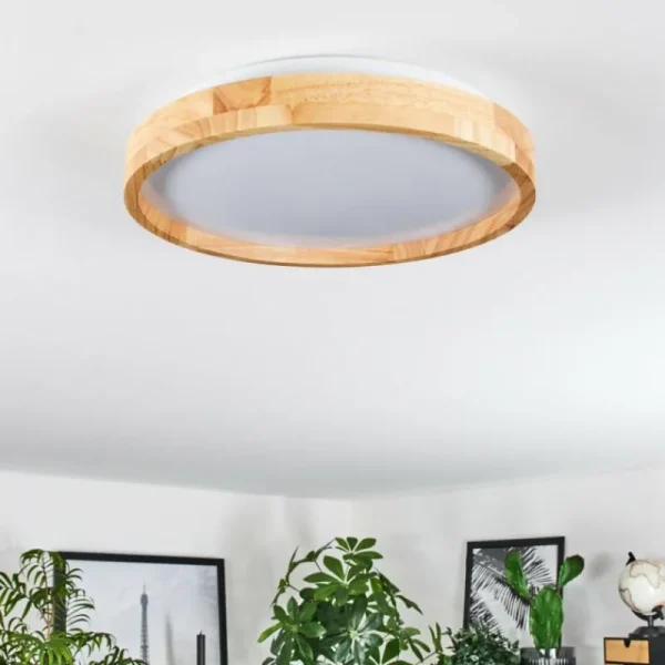 hofstein Sofo Plafonnier LED Blanc, 1 lumière* Lampes Modernes