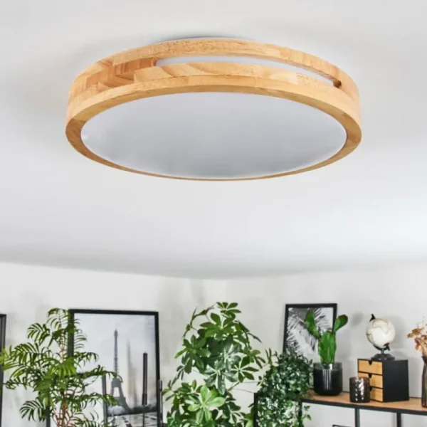 hofstein Sofo Plafonnier LED Blanc, 1 lumière* Lampes Modernes
