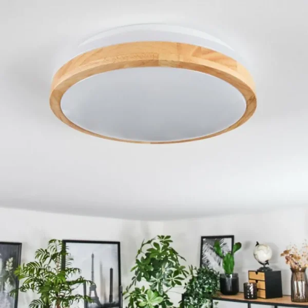 hofstein Sofo Plafonnier LED Blanc, 1 lumière* Lampes Modernes