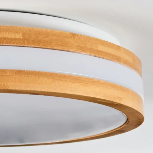 hofstein Sofo Plafonnier LED Blanc, 1 lumière* Lampes Modernes