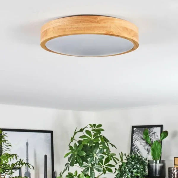 hofstein Sofo Plafonnier LED Blanc, 1 lumière* Lampes Modernes