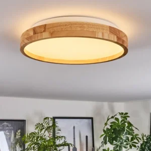 hofstein Sofo Plafonnier LED Blanc, 1 lumière* Lampes Modernes