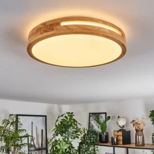hofstein Sofo Plafonnier LED Blanc, 1 lumière* Lampes Modernes