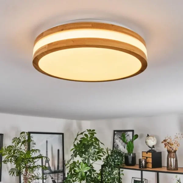 hofstein Sofo Plafonnier LED Blanc, 1 lumière* Lampes Modernes