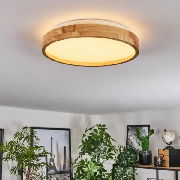hofstein Sofo Plafonnier LED Blanc, 1 lumière* Lampes Modernes