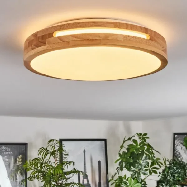 hofstein Sofo Plafonnier LED Blanc, 1 lumière* Lampes Modernes
