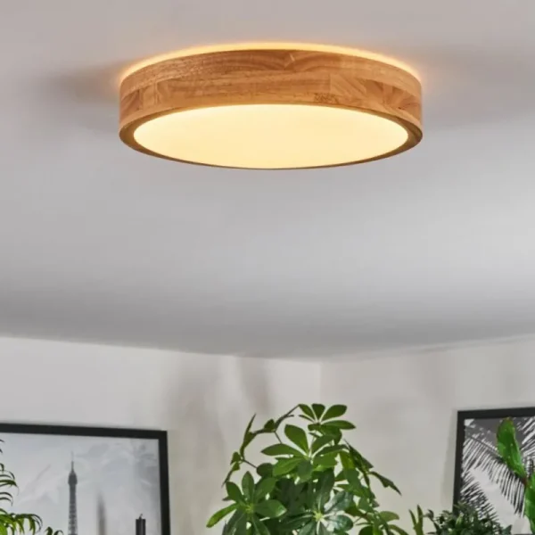hofstein Sofo Plafonnier LED Blanc, 1 lumière* Lampes Modernes