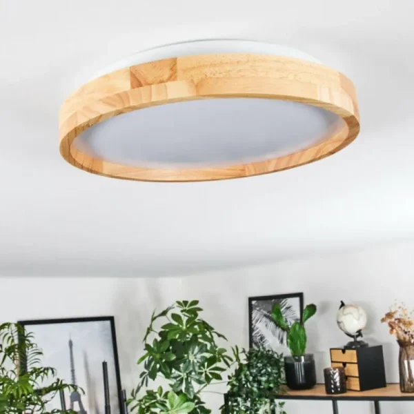 hofstein Sofo Plafonnier LED Blanc, 1 lumière* Lampes Modernes