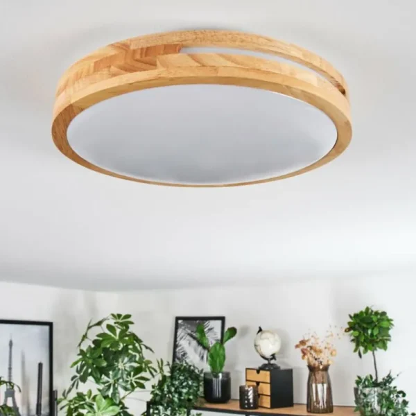 hofstein Sofo Plafonnier LED Blanc, 1 lumière* Lampes Modernes