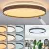 hofstein Sofo Plafonnier, Panel LED Blanc, 1 lumière, Télécommandes* Lampes Modernes