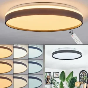 hofstein Sofo Plafonnier, Panel LED Blanc, 1 lumière, Télécommandes* Lampes Modernes