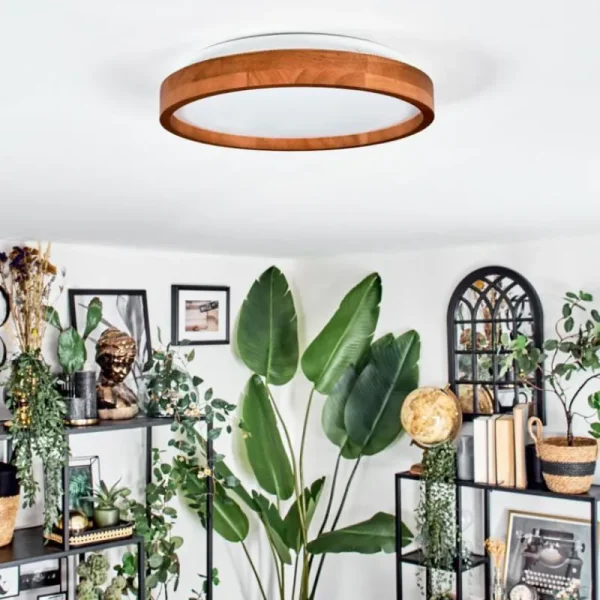 hofstein Sofo Plafonnier, Panel LED Blanc, 1 lumière* Lampes Modernes
