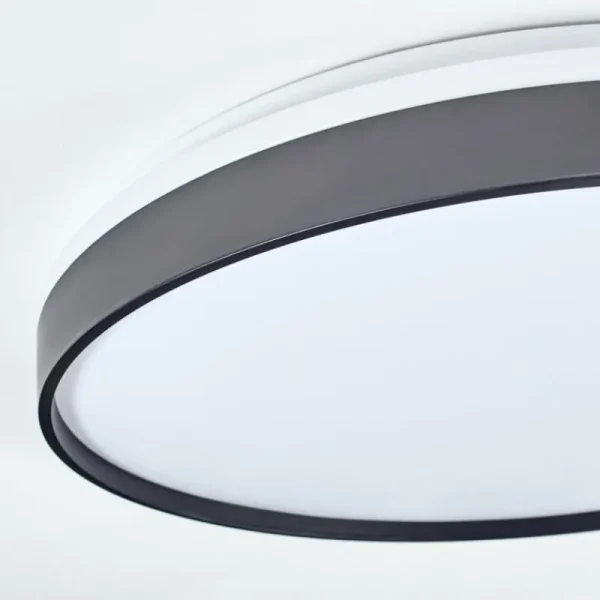 hofstein Sofo Plafonnier, Panel LED Blanc, 1 lumière, Télécommandes* Lampes Modernes