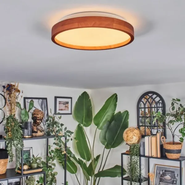 hofstein Sofo Plafonnier, Panel LED Blanc, 1 lumière* Lampes Modernes