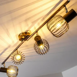 hofstein Spot de plafond Cancun Brun, 4 lumières* Lampes Modernes