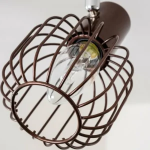 hofstein Spot de plafond Cancun Brun, 4 lumières* Lampes Modernes