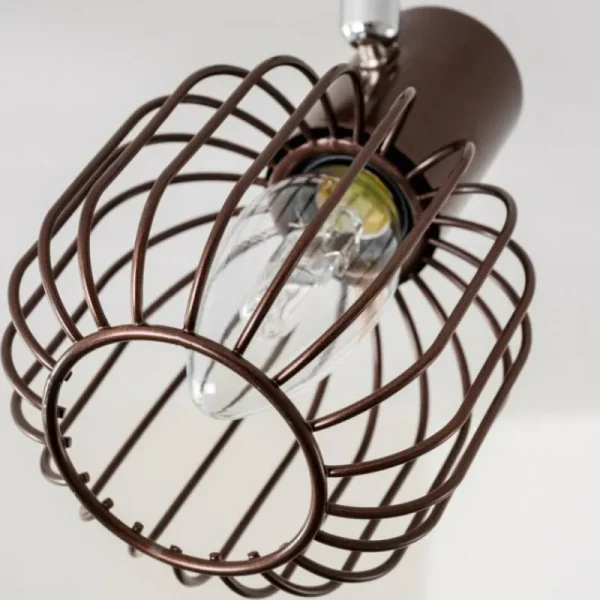 hofstein Spot de plafond Cancun Brun, 4 lumières* Lampes Modernes