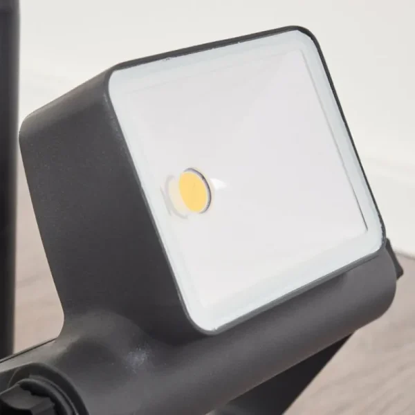 hofstein Spot d'extérieur Dyndved LED Gris, 2 lumières* Lampes Modernes