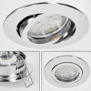 hofstein Spot encastrable Kerrouan LED Chrome, 1 lumière* Lampes Modernes