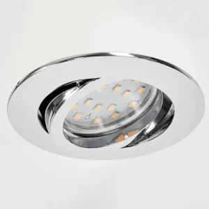 hofstein Spot encastrable Kerrouan LED Chrome, 1 lumière* Lampes Modernes