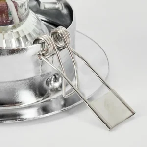 hofstein Spot encastrable Vibersviller LED Chrome, 1 lumière* Lampes Modernes