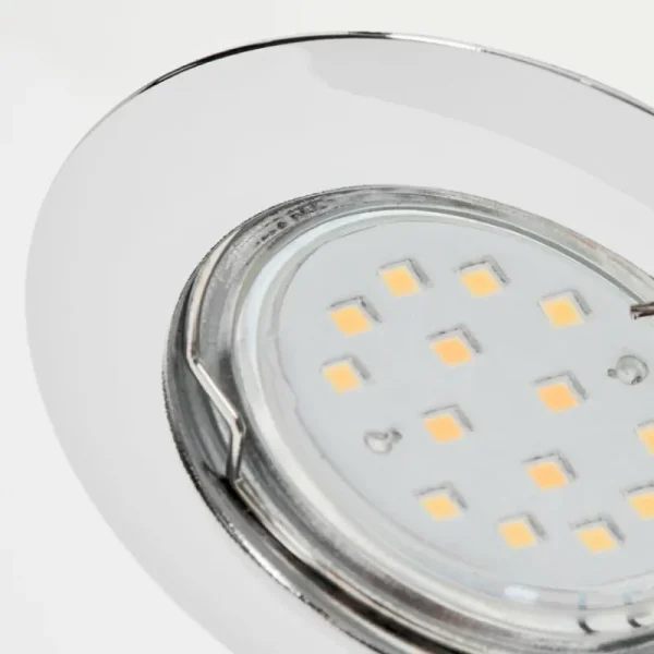 hofstein Spot encastrable Vibersviller LED Chrome, 1 lumière* Lampes Modernes