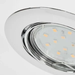 hofstein Spot encastrable Vibersviller LED Chrome, 1 lumière* Lampes Modernes