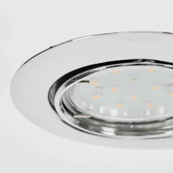 hofstein Spot encastrable Vibersviller LED Chrome, 1 lumière* Lampes Modernes