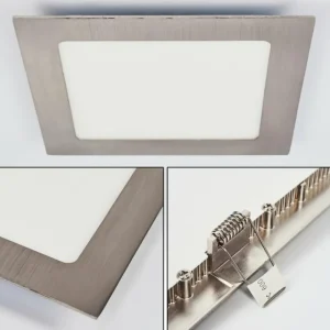 hofstein Spot encastrable Finsrud LED Nickel mat, 1 lumière* Lampes Modernes