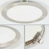 hofstein Spot encastrable Finsrud LED Nickel mat, 1 lumière* Lampes Modernes