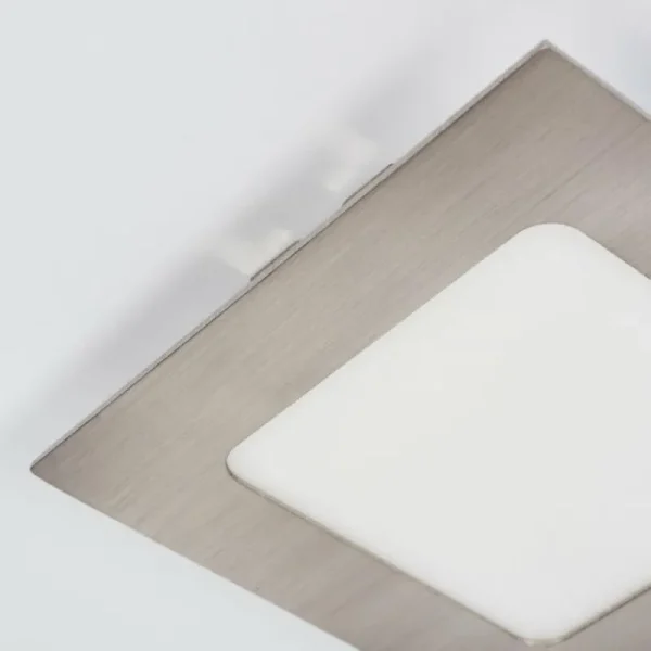 hofstein Spot encastrable Finsrud LED Nickel mat, 1 lumière* Lampes Modernes